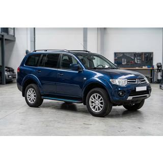 Boční nášlapy Maya Blue (2 ks, hliník) Mitsubishi Pajero Sport 2008–2015 fotografie 1