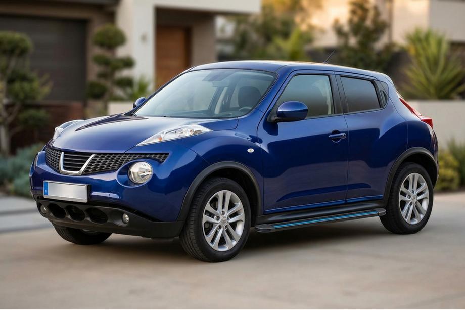 Nissan Juke 2010–2019 Boční nášlapy Maya Blue (2 ks, hliník) Image