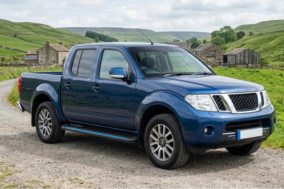 Nissan Navara 2006–2015 Boční nášlapy Maya Blue (2 ks, hliník) Image