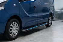 Nissan Primastar 2002–2014 Boční nášlapy Maya Blue (2 ks, hliník) fotografie 1