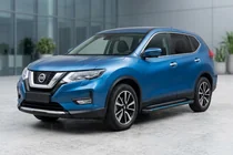 Nissan X-trail T32/Rogue 2014–2021 Boční nášlapy Maya Blue (2 ks, hliník) fotografie 1