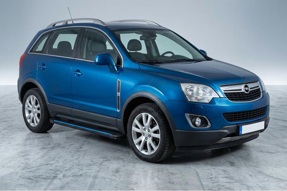 Opel Antara 2006–2017 Boční nášlapy Maya Blue (2 ks, hliník) 2007–2015 Image