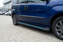 Opel Combo 2012–2018 Boční nášlapy Maya Blue (2 ks, hliník) fotografie 1