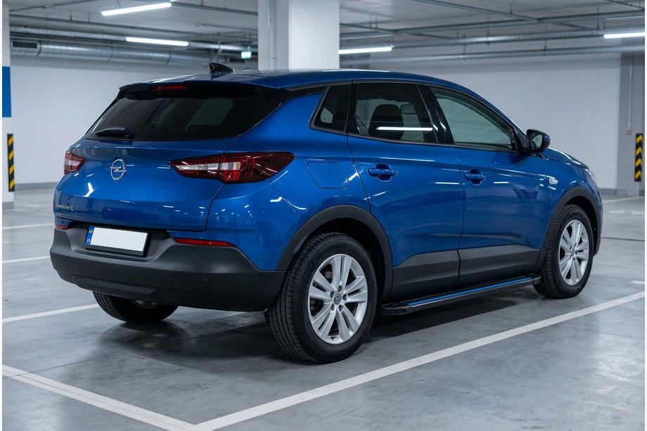 Opel Grandland X 2017– Boční nášlapy Maya Blue (2 ks, hliník) Image