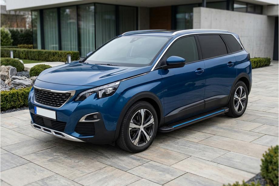 Peugeot 5008 2016–2023 Boční nášlapy Maya Blue (2 ks, hliník) Image