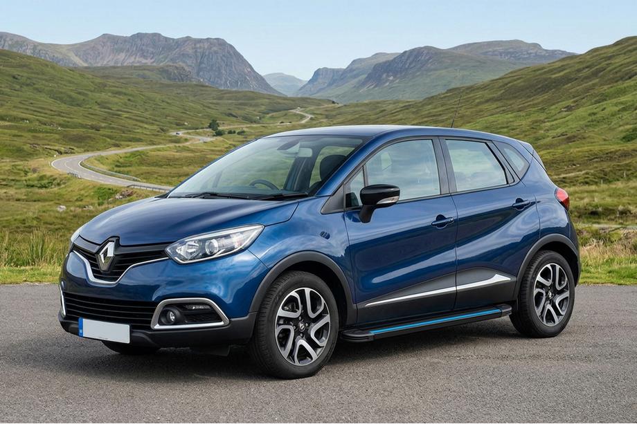 Renault Captur 2013–2019 Boční nášlapy Maya Blue (2 ks, hliník) Image