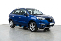 Renault Koleos 2008–2016 Boční nášlapy Maya Blue (2 ks, hliník) fotografie 1