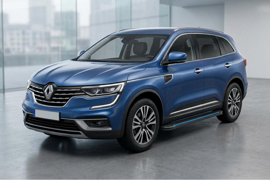 Renault Koleos 2016–2024 Boční nášlapy Maya Blue (2 ks, hliník) Image