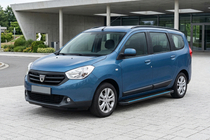 Renault Lodgy 2013–2022 Boční nášlapy Maya Blue (2 ks, hliník) fotografie 1