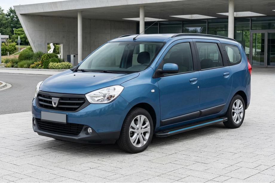 Renault Lodgy 2013–2022 Boční nášlapy Maya Blue (2 ks, hliník) Image