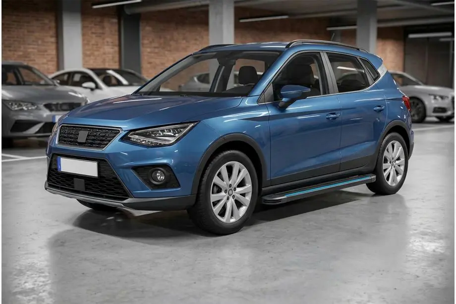 Seat Arona 2017– Boční nášlapy Maya Blue (2 ks, hliník) Image