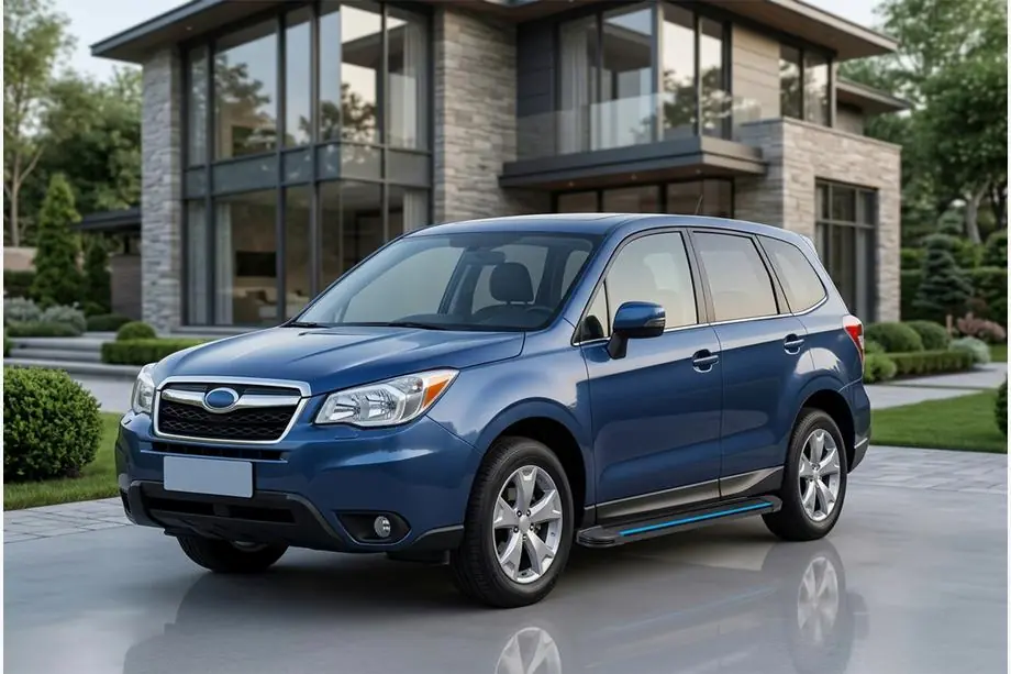 Subaru Forester 2013–2018 Boční nášlapy Maya Blue (2 ks, hliník) Image