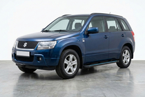 Suzuki Grand Vitara 2005–2017 Boční nášlapy Maya Blue (2 ks, hliník) fotografie 1