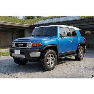 Boční nášlapy Maya Blue (2 ks, hliník) Toyota FJ Cruiser 2006–2022 fotografie 1