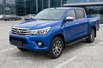 Toyota Hilux 2015– Boční nášlapy Maya Blue (2 ks, hliník) fotografie 1