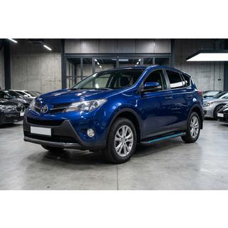 Boční nášlapy Maya Blue (2 ks, hliník) Toyota Rav 4 2013–2018 fotografie 1