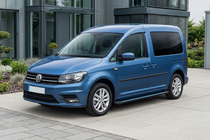 Volkswagen Caddy 2015–2020 Boční nášlapy Maya Blue (2 ks, hliník) Standardní základna fotografie 1