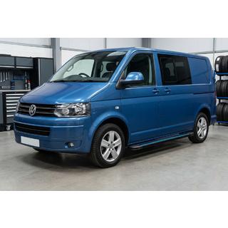 Boční nášlapy Maya Blue (2 ks, hliník) Volkswagen T5 2010–2015 fotografie 1