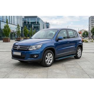 Boční nášlapy Maya Blue (2 ks, hliník) Volkswagen Tiguan 2007–2016 fotografie 1