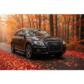 Boční nášlapy New Vision Black (2 ks, hliník) Audi Q5 2008–2017 fotografie 1