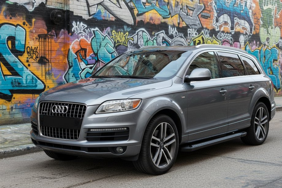 Audi Q7 2005–2015 Boční nášlapy New Vision Black (2 ks, hliník) Image