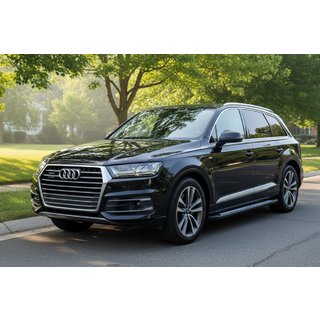 Boční nášlapy New Vision Black (2 ks, hliník) Audi Q7 2015–2026 fotografie 1