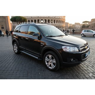 Boční nášlapy Vision New Black (2 ks, hliník) Chevrolet Captiva 2006–2019 fotografie 1