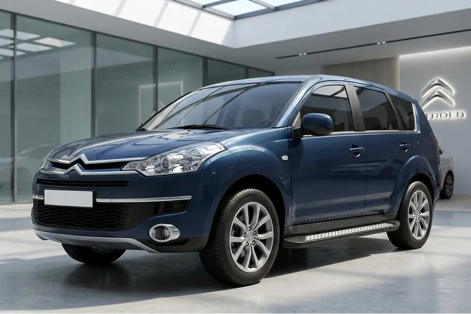 Citroen C-Crosser 2007–2013 Boční nášlapy New Vision Black (2 ks, hliník) Image