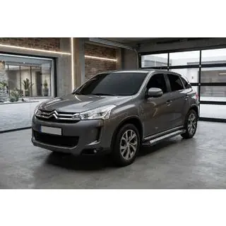 Boční nášlapy New Vision Black (2 ks, hliník) Citroen C-4 Aircross 2012–2017 fotografie 1