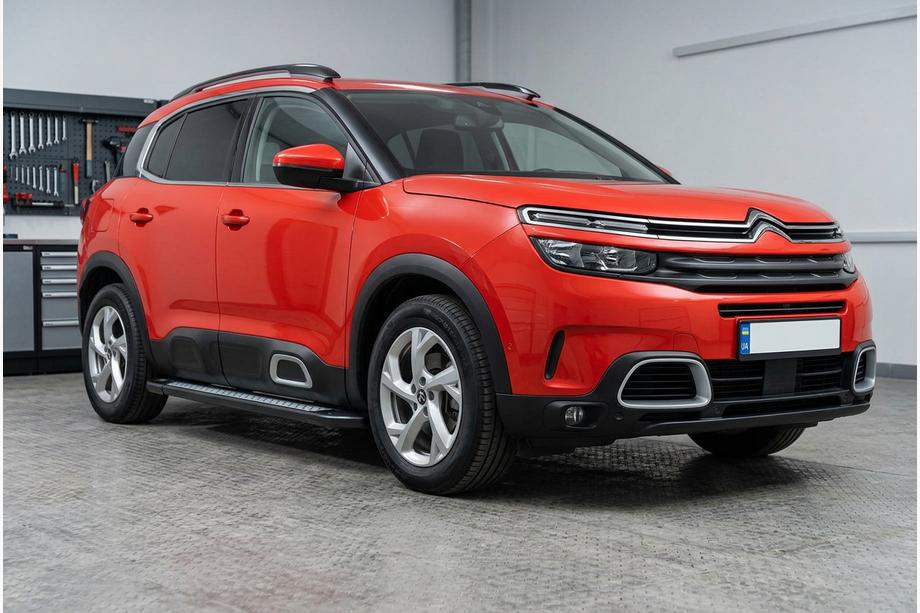 Citroen C5 Aircross 2017–2025 Boční nášlapy New Vision Black (2 ks, hliník) Fotografie 1