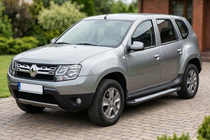 Dacia Duster 2008–2018 Boční nášlapy New Vision Black (2 ks, hliník) fotografie 1