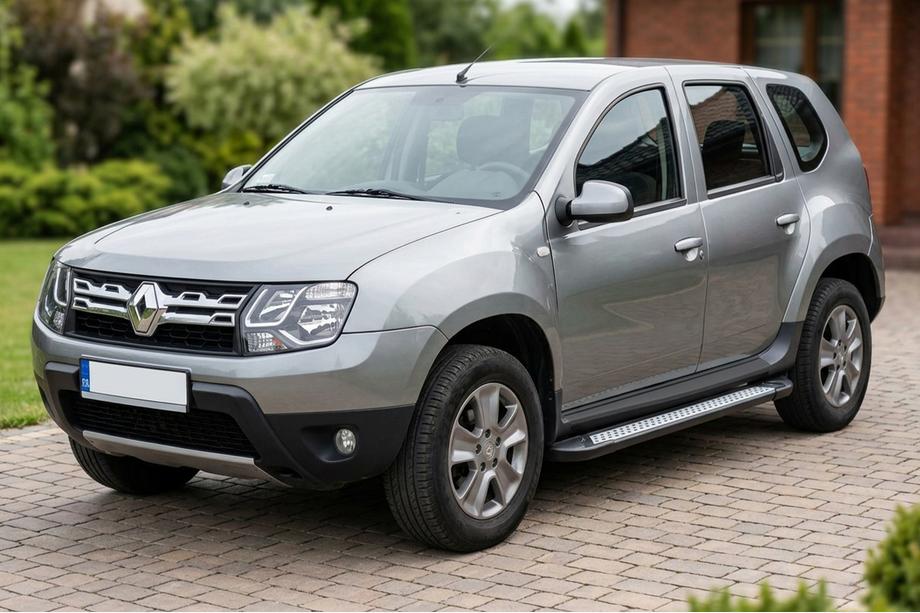 Dacia Duster 2008–2018 Boční nášlapy New Vision Black (2 ks, hliník) Image