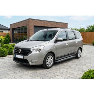 Boční nášlapy New Vision Black (2 ks, hliník) Dacia Lodgy 2012–2022 fotografie 1