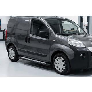Boční nášlapy New Vision Black (2 ks, hliník) Fiat Fiorino/Qubo 2008–2024 fotografie 1
