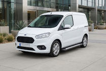 Ford Courier 2014–2023 Boční nášlapy New Vision Black (2 ks, hliník) fotografie 1