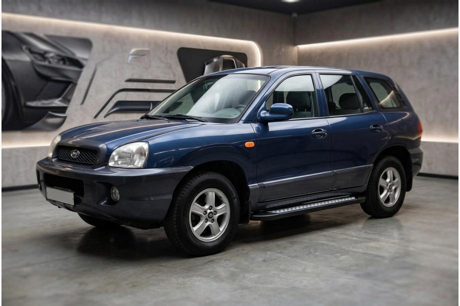 Hyundai Santa Fe 1 2000–2006 Boční nášlapy New Vision Black (2 ks, hliník) Image