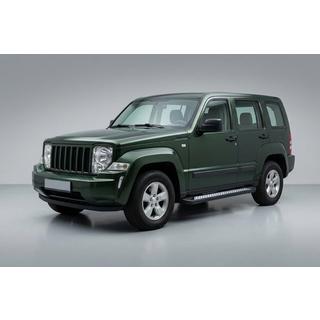 Boční nášlapy Vision New Black (2 ks, hliník) Jeep Cherokee/Liberty 2007–2013 fotografie 1