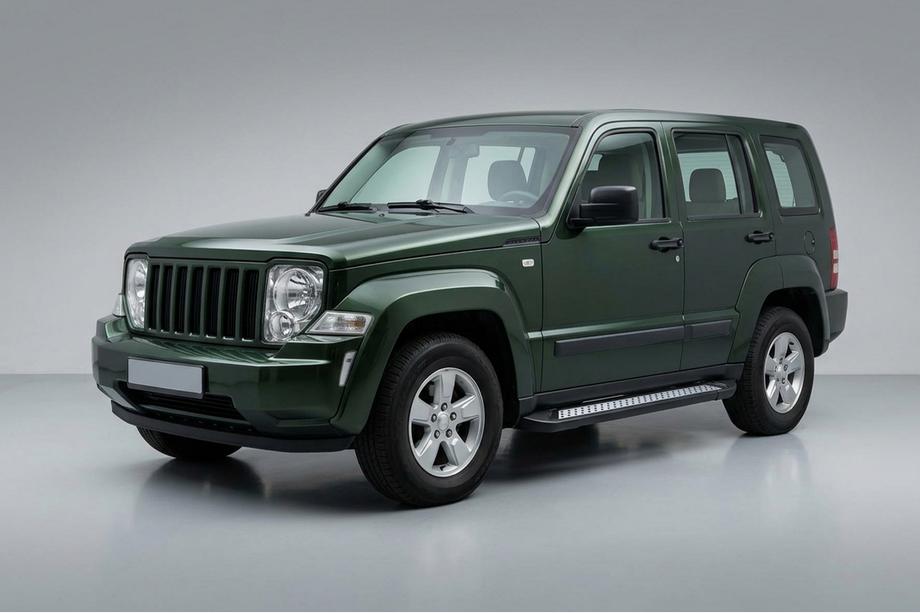 Jeep Cherokee/Liberty 2007–2013 Boční nášlapy Vision New Black (2 ks, hliník) Image