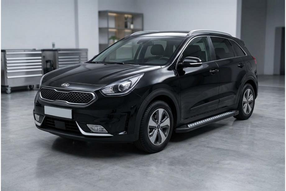 Kia Niro 2016–2021 Boční nášlapy New Vision Black (2 ks, hliník) Image