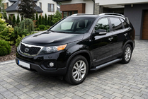 Kia Sorento II XM 2009–2014 Boční nášlapy New Vision Black (2 ks, hliník) 2010–2013 fotografie 1