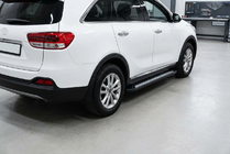 Kia Sorento III UM 2014–2020 Boční nášlapy New Vision Black (2 ks, hliník) fotografie 1
