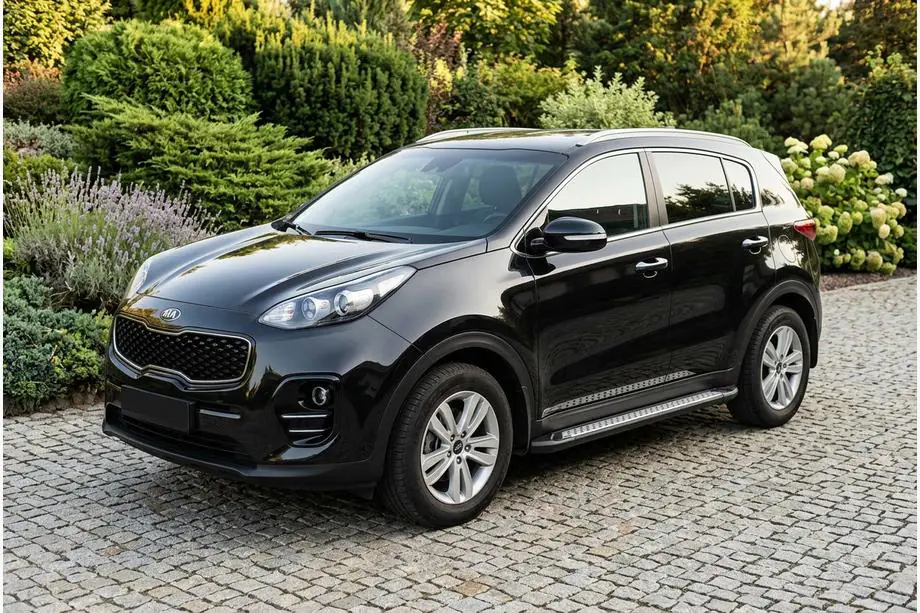 Kia Sportage 2015–2021 Boční nášlapy New Vision Black (2 ks, hliník) Fotografie 1