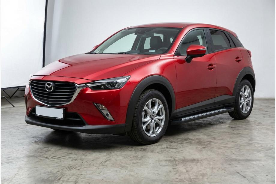 Mazda CX-3 2015– Boční nášlapy Vision New Black (2 ks, hliník) Image