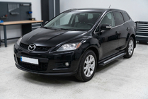 Mazda CX-7 2006–2012 Boční nášlapy New Vision Black (2 ks, hliník) fotografie 1