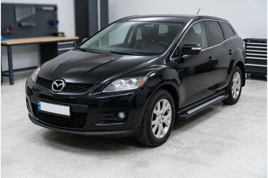 Mazda CX-7 2006–2012 Boční nášlapy New Vision Black (2 ks, hliník) Image