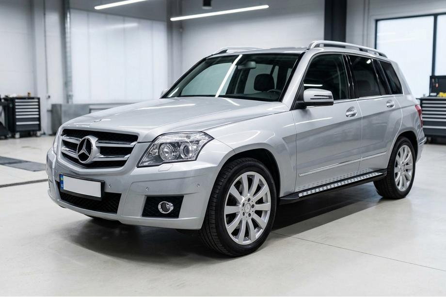 Mercedes GLK třída X204 2008–2015 Boční nášlapy New Vision Black (2 ks, hliník) Image