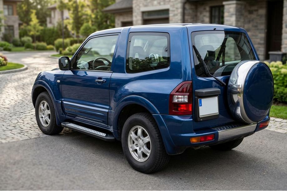 Mitsubishi Pajero Wagon III 1999–2006 Boční nášlapy New Vision Black (2 ks, hliník) Image