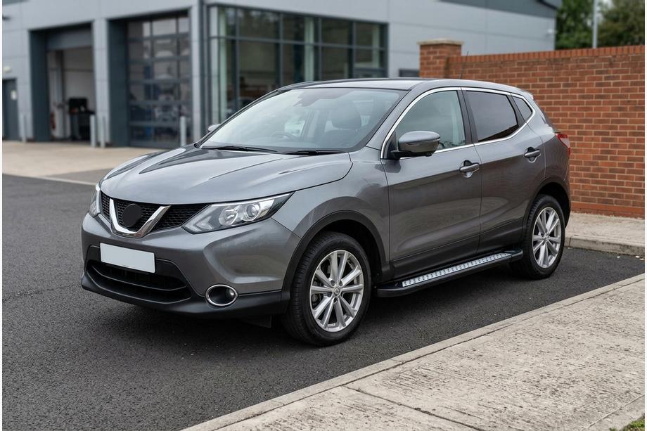 Nissan Qashqai 2014–2021 Boční nášlapy New Vision Black (2 ks, hliník) Image