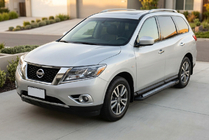 Nissan Pathfinder R52 2012–2021 Boční nášlapy New Vision Black (2 ks, hliník) fotografie 1