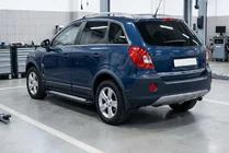 Opel Antara 2006–2017 Boční nášlapy Vision New Black (2 ks, hliník) fotografie 1